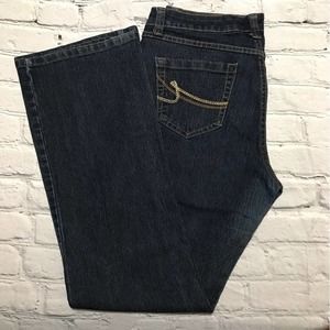 Nine West Sams Santa Monica Boot Cut Jeans Size 10